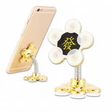包邮 奥兹吸盘车载手机支架家用车用创意家居颜色随机