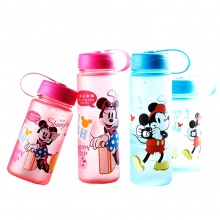 包邮 迪士尼儿童水杯游园系列吸管杯塑料杯
